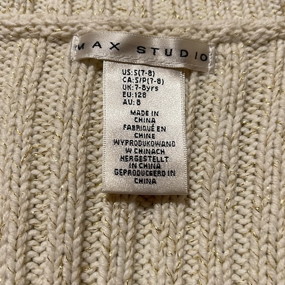 Max Studio fur vest size S (7-8) - Picture 6 of 7